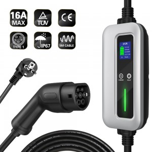 16A Inyon Ewopeyen EV Charger Kab