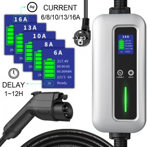 شارژر EV 16A EU Mode 2