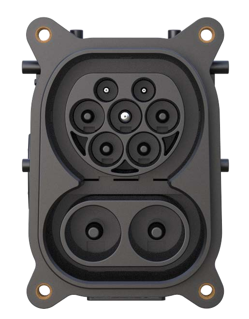 China CCS2 350A Inlet DC Fast Charging Socket 350A CCS Combo 2 250A ...