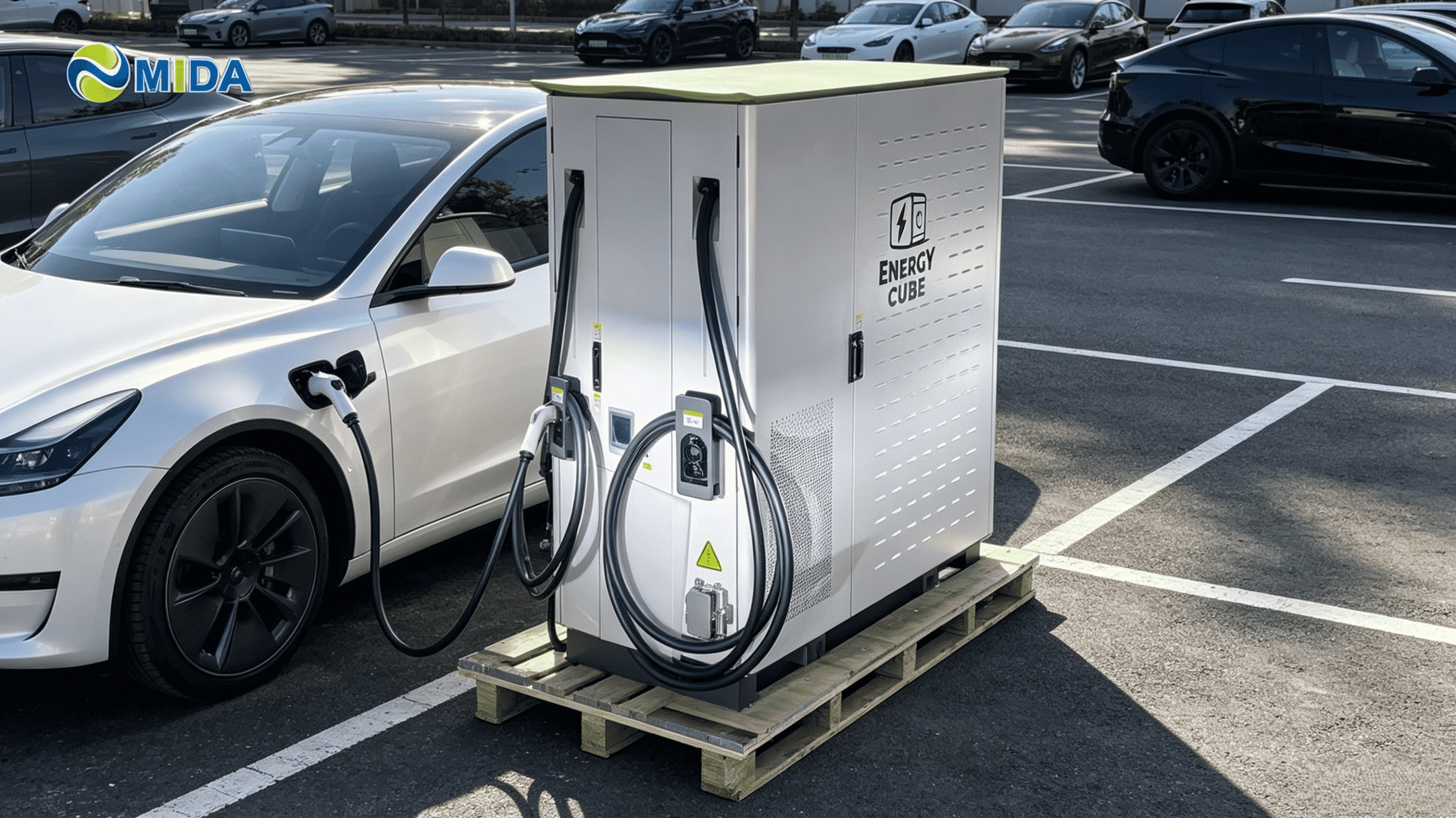 Solar ready BESS EV charging station for off-grid microgrids