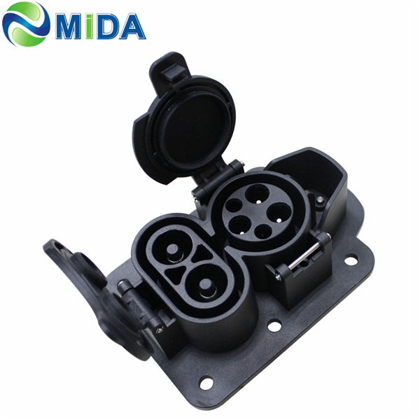 China DC 200A CCS 1 Inlets CCS Combo 1 Socket DC Fast Charger Socket ...