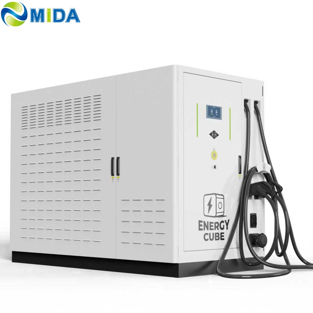 MIDA 240kWh 200kWh 100kWh High Density BESS with Movable Container Design for Rapid Deployment in Road Assistance installation