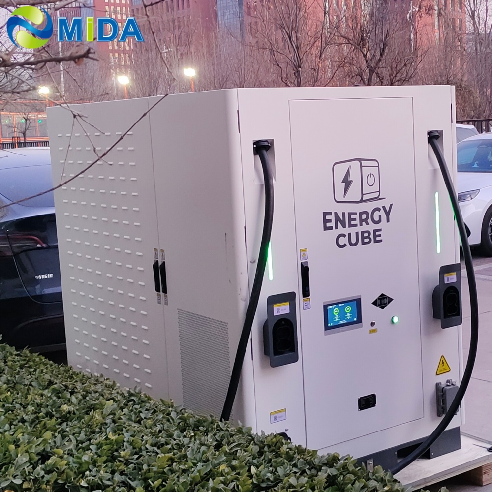 MIDA 240kWh 200kWh 150kWh BESS for Logistics Parks Featuring Movable Energy Storage and Smart Power Management Systems installation