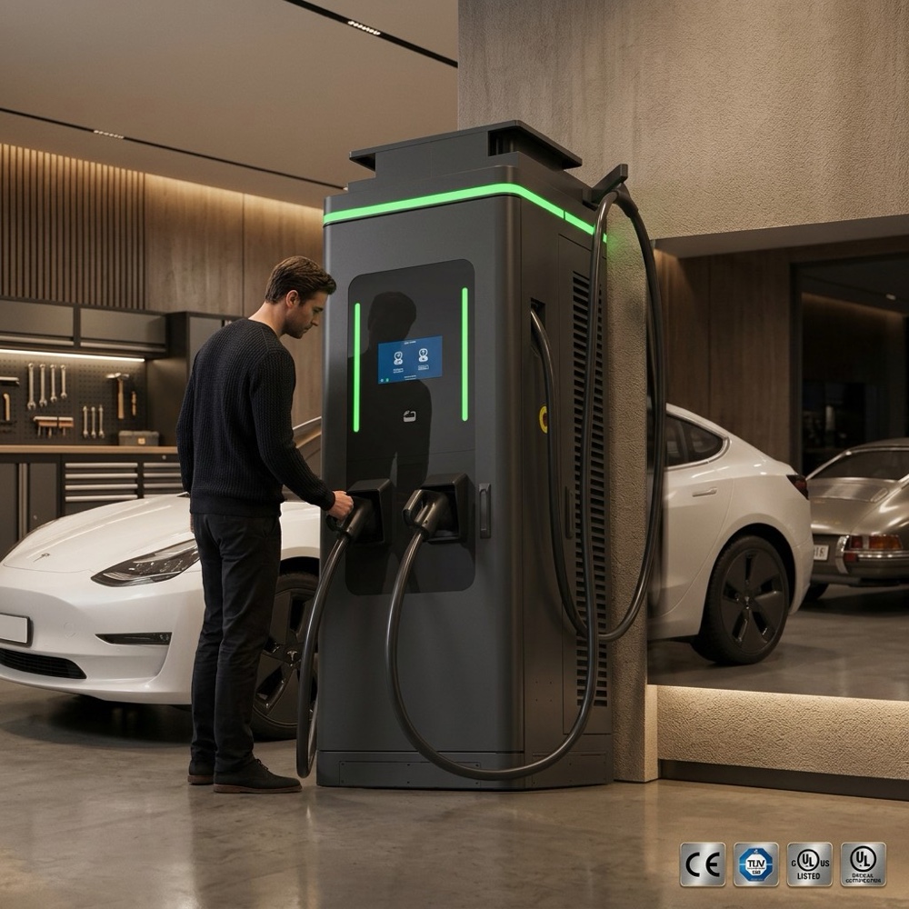 Public and fleet EV charging with MIDA 60kW
