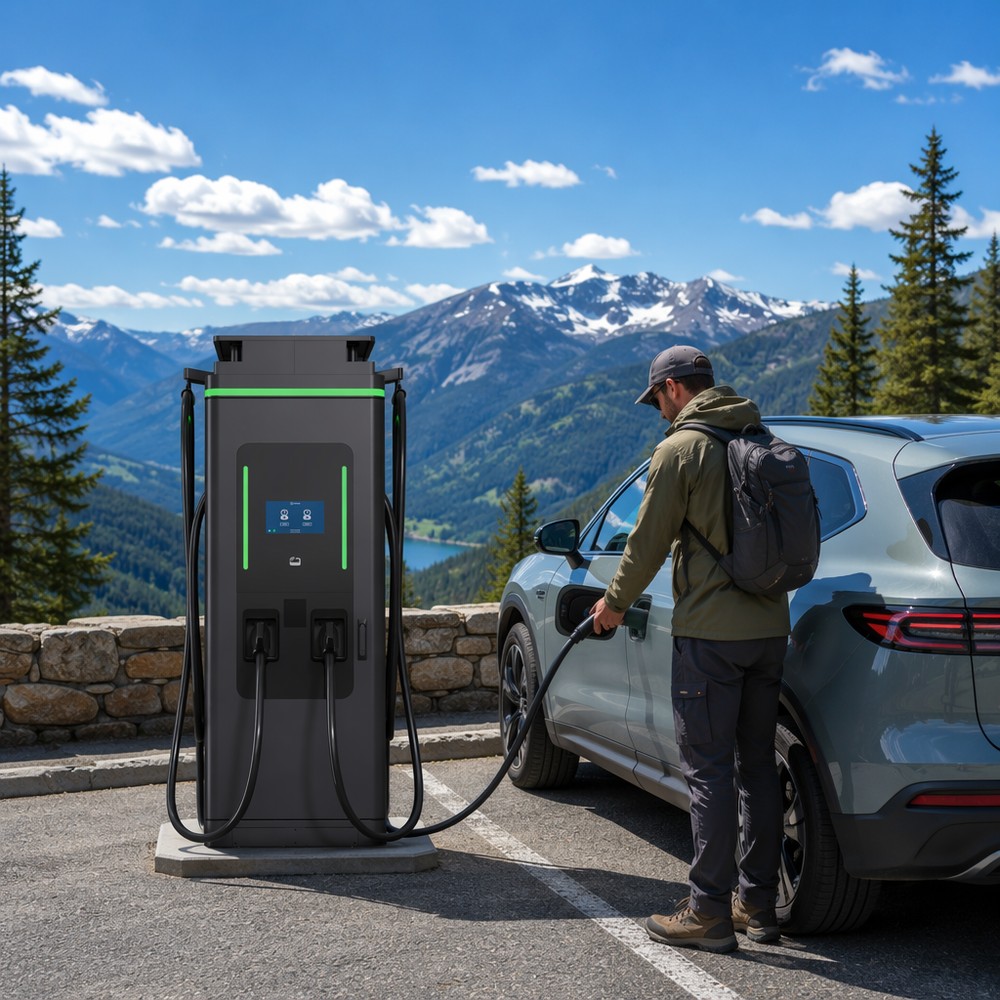 MIDA 60kW DC charger with CCS2 connector