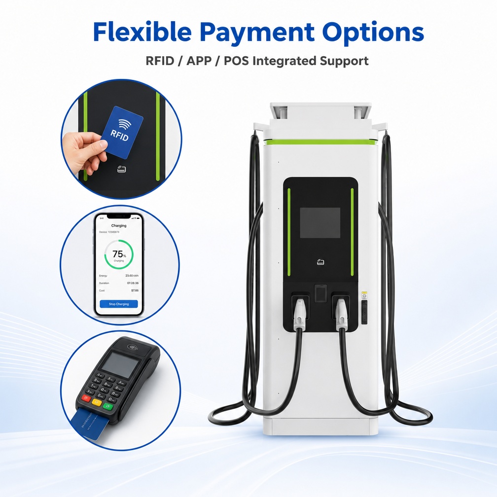 MIDA smart DC charging pile for logistics fleet charging