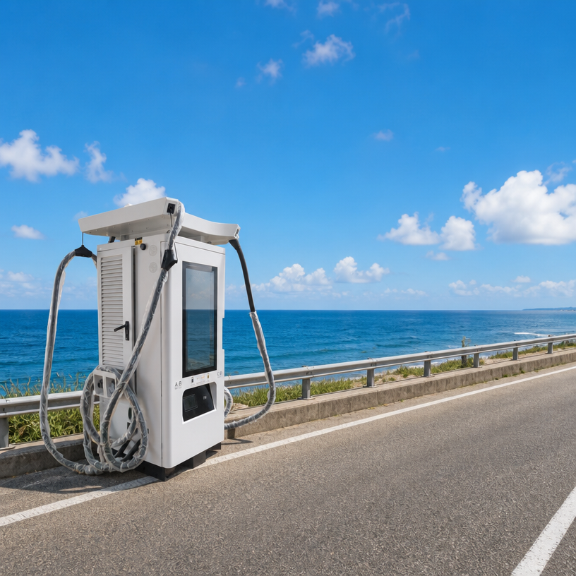 Industrial 480kW 360kW 240kW 4-Gun DC Charging Stack with Dynamic Load Balancing Technology