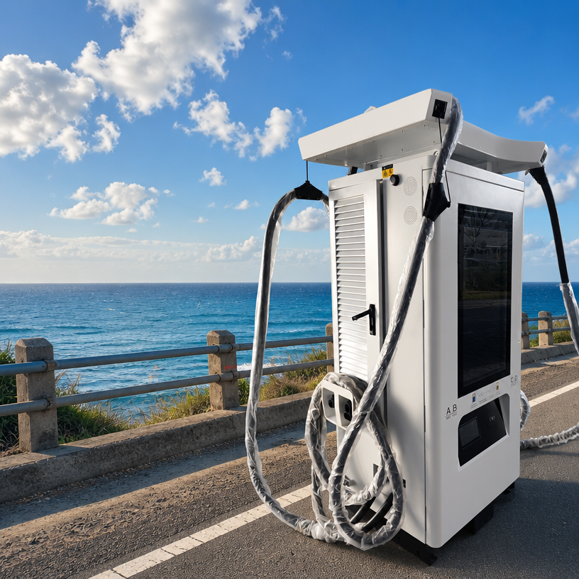 Efficient 480kW 360kW 320kW 4-Gun Fast DC Charging Point for Busy Highway EV Service Stations