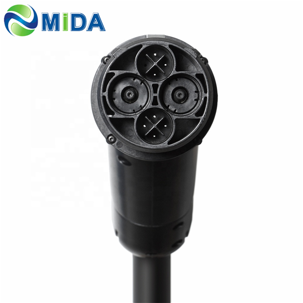China Japan CHAdeMO Connector 125A 150A 200A DC Fast Charging Plug