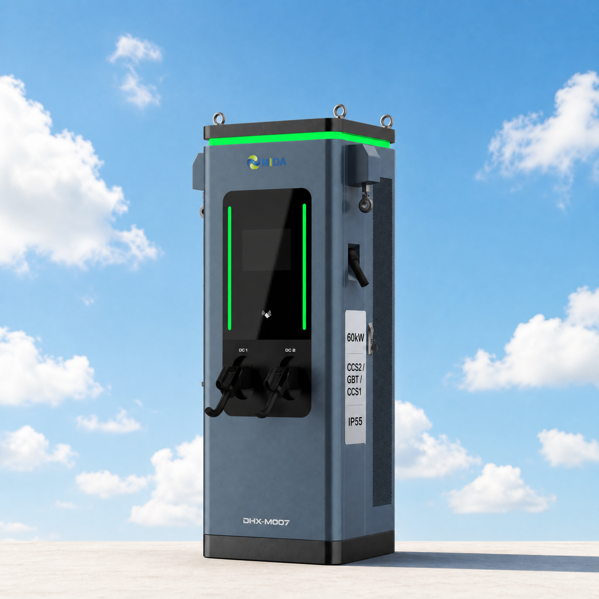 Industrial Grade 60kw 180kw 240kw DC Charging Pile for Heavy-Duty Electric Vehicle Fleet Operations Management