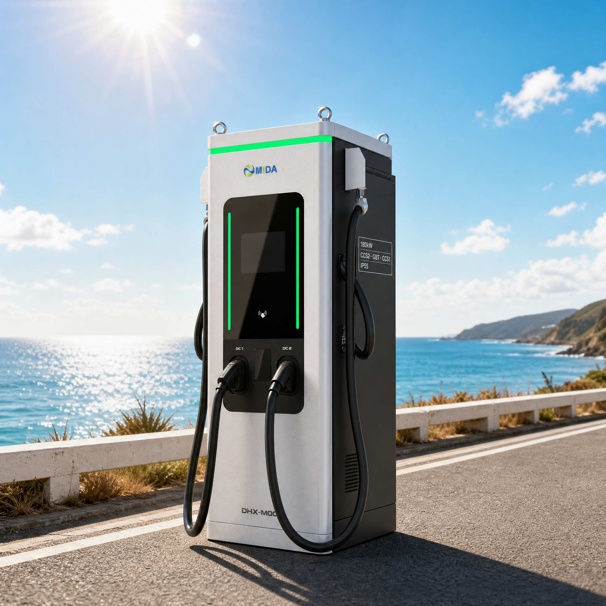 Reliable 160kw 240kw 360kw DC Fast Charging Station with Intelligent Power Allocation and Cloud Management