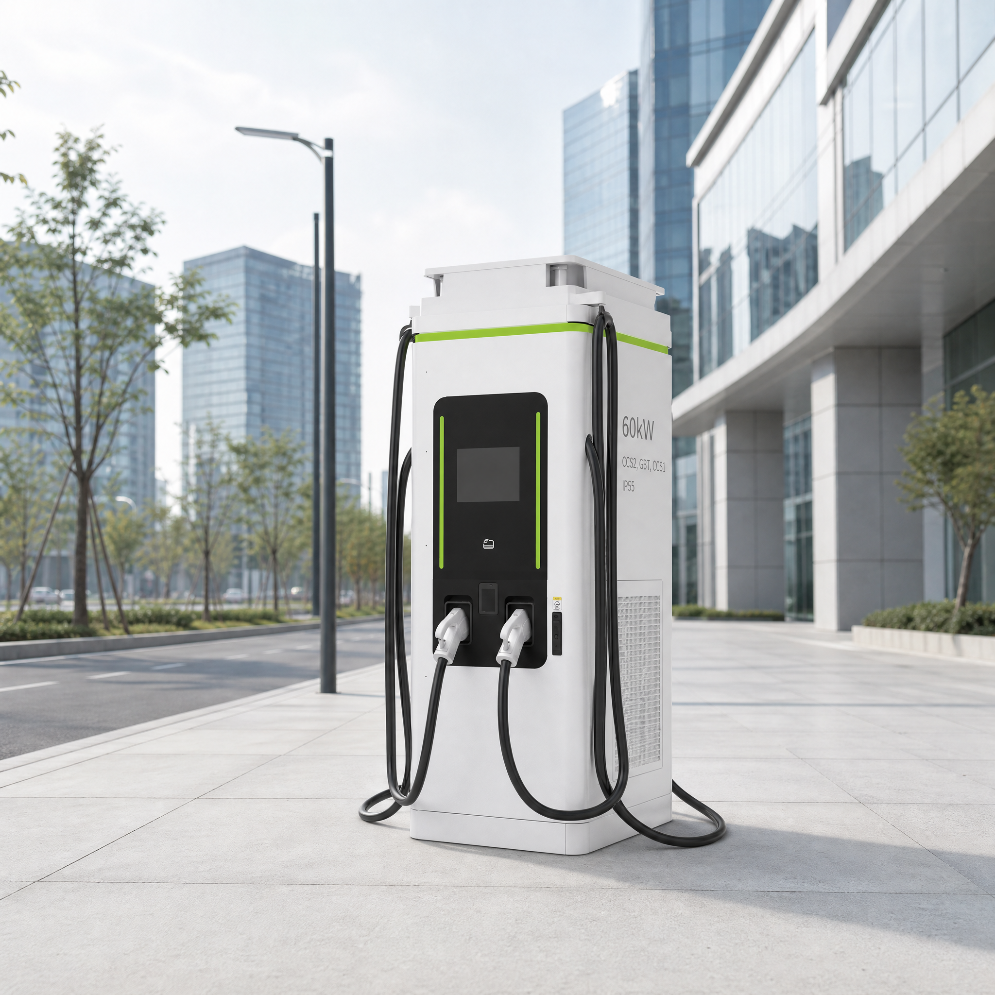 Durable 180kw 360kw 480kw Fast DC Charging Station for Mining Equipment and Industrial Vehicle Fleets