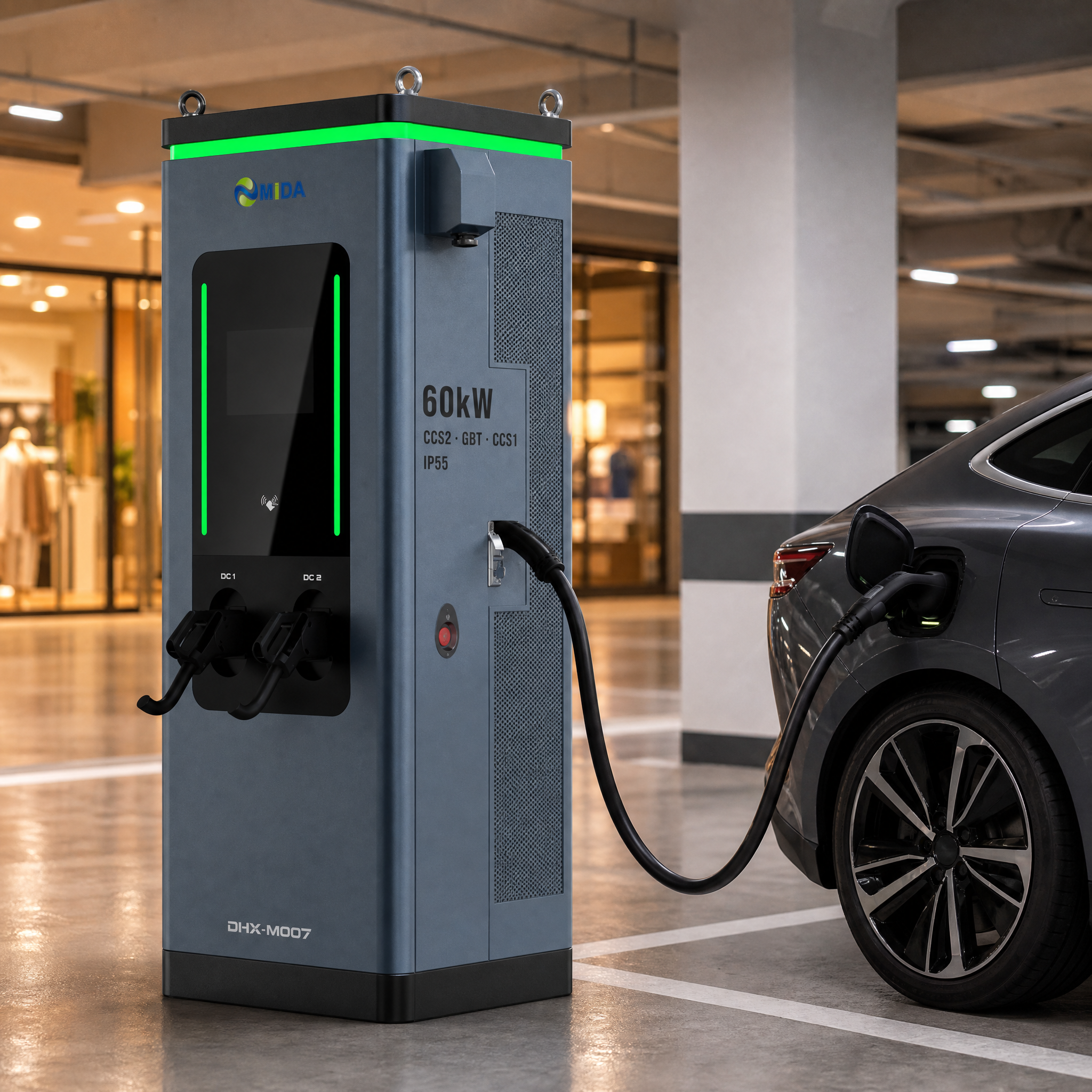 Versatile 160kw 320kw 400kw Multi-Standard DC Fast Charger for Multi-Brand Electric Vehicle Service Centers