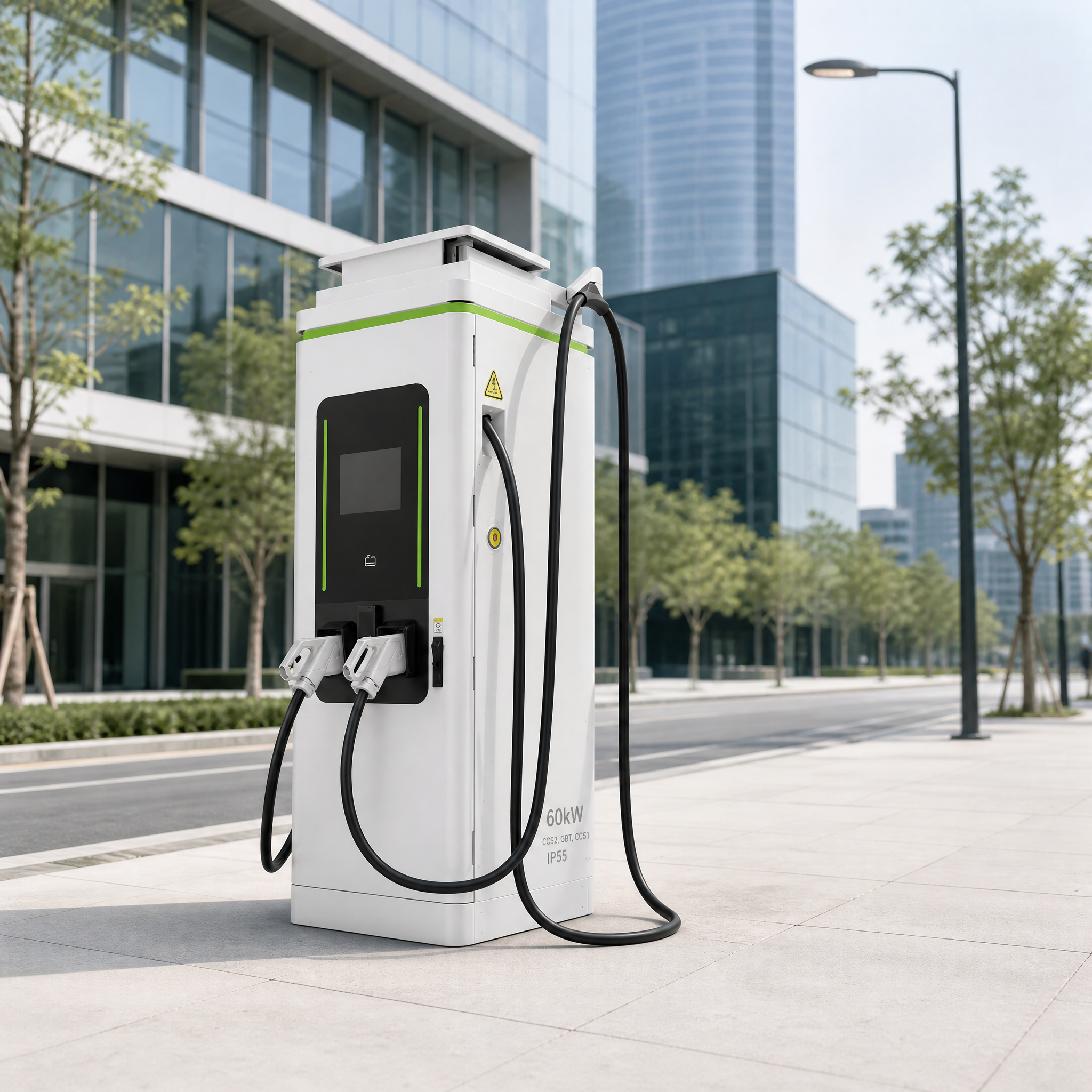 Modular Design 60kw 160kw 240kw Fast Charging Solution for Highway Service Areas and Bus Depots