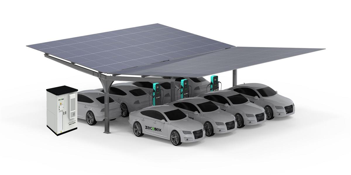 Solar DCDC Charging Station