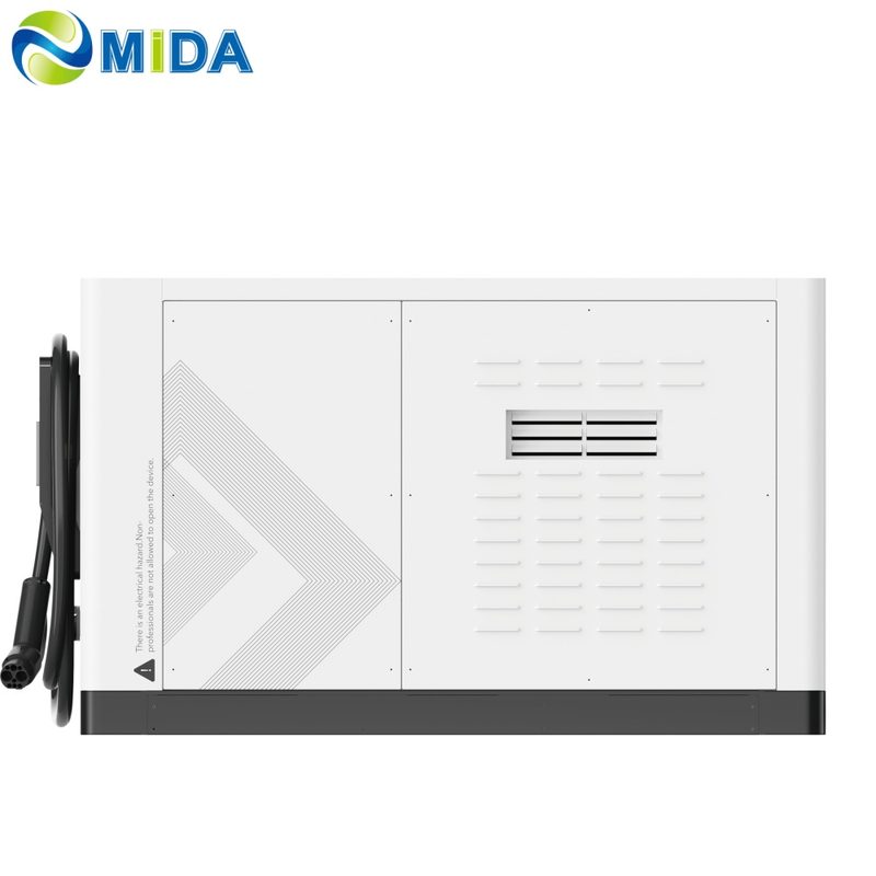 Mobile battery integrated DC charging unit used for fleet rescue