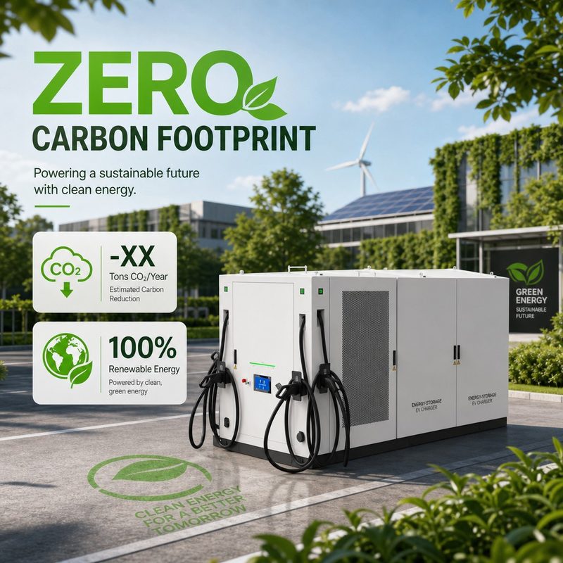High efficiency mobile EV charging solution with smart energy control