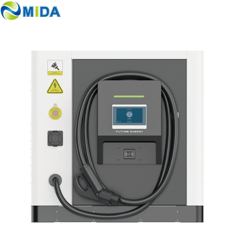 Mobile battery charger with CCS2 compatibility for emergency EV service