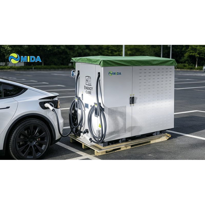 Scalable battery energy storage DC charging cabinet