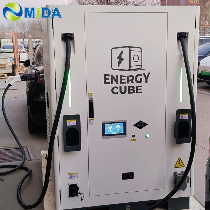Mobile CCS2 DC charger for emergency roadside work