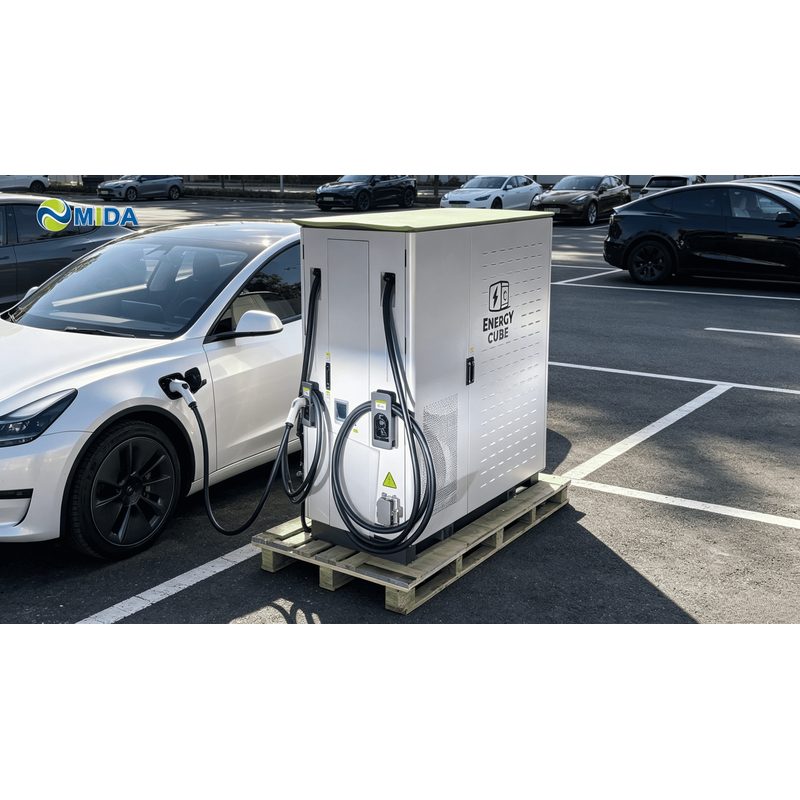 Battery energy storage charging cabinet for grid load management