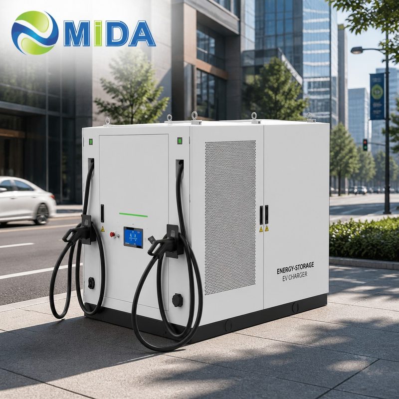 Mobile battery powered DC charger for road assistance