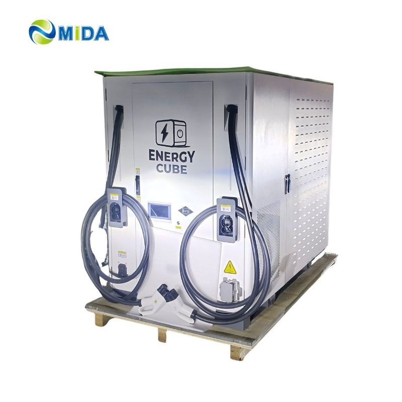 Battery integrated charging pile for smart charging networks