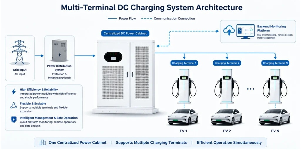 Split DC Charging Station